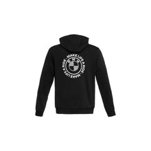 Charger l&#39;image dans la galerie, SWEAT À CAPUCHE ET FERMETURE ÉCLAIR MAKE LIFE A RIDE NOIR HOMME

