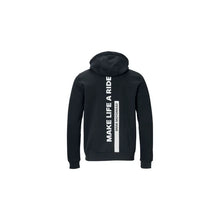 Charger l&#39;image dans la galerie, SWEAT À CAPUCHE ET FERMETURE ÉCLAIR MAKE LIFE A RIDE HOMME (différents coloris)

